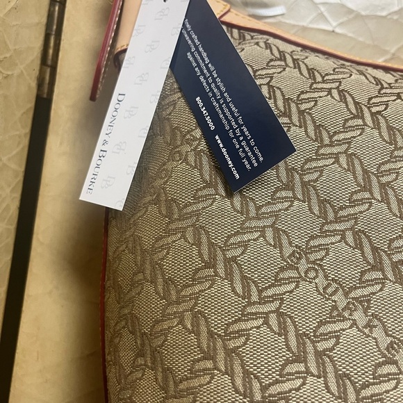 Dooney & Bourke Jacquard Maritime Hobo Sac  Nwt - Picture 7 of 12